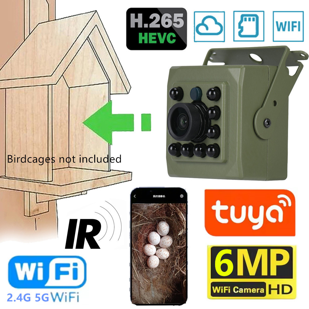 Smart Home Cctv Camera - 6MP 4MP POE 2K Tuya Mini