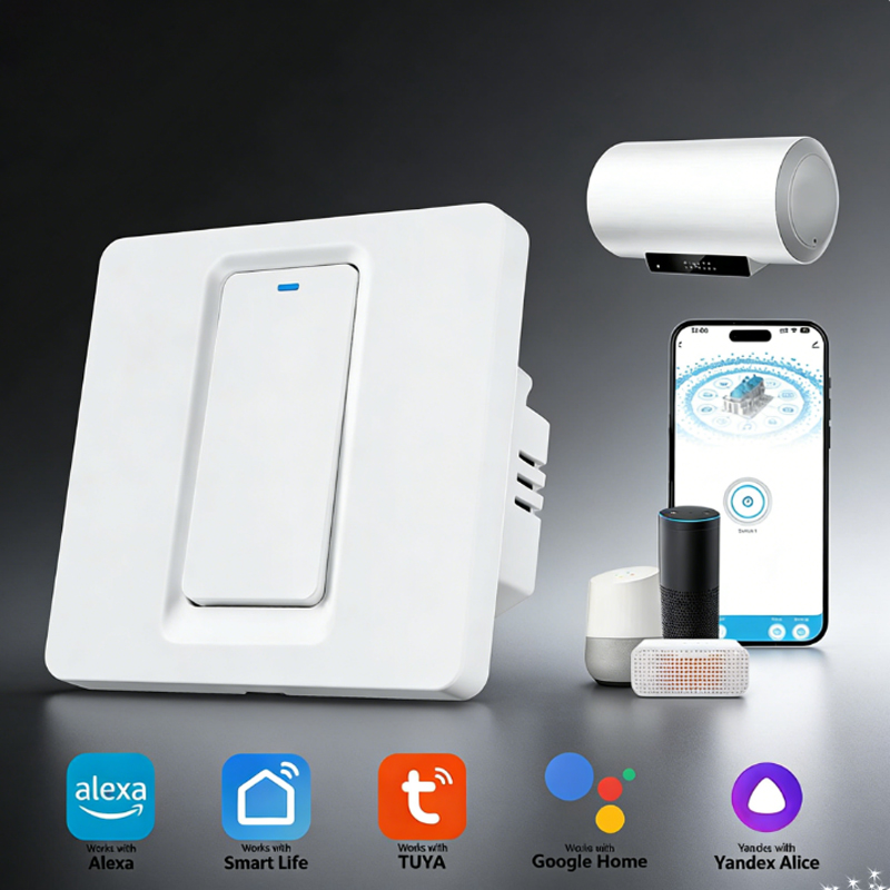 Smart Home Internet - Smart Water Heater Switch/WiFi&Bluetooth Touch Control