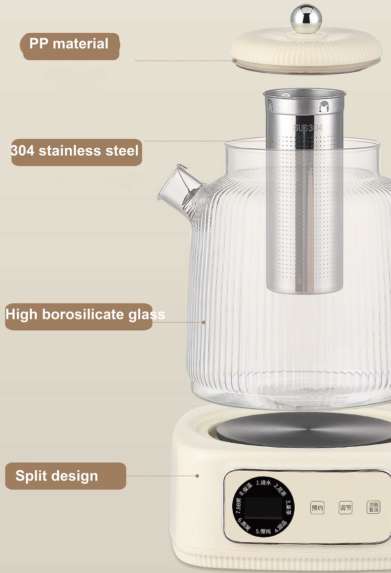 Home Smart Kettle - 1.5L Smart Electric Kettle Temperature Adjust