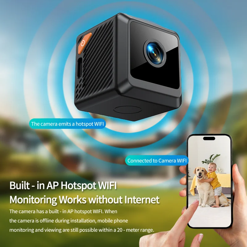 Smart Home Cctv Camera - W02 1080P mini security protection home