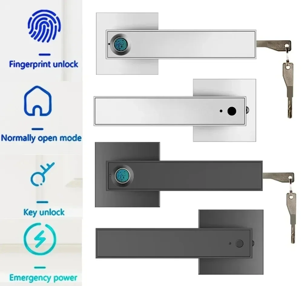 Smart Home Technology - New Smart Door Lock With Bluetooth-compatible