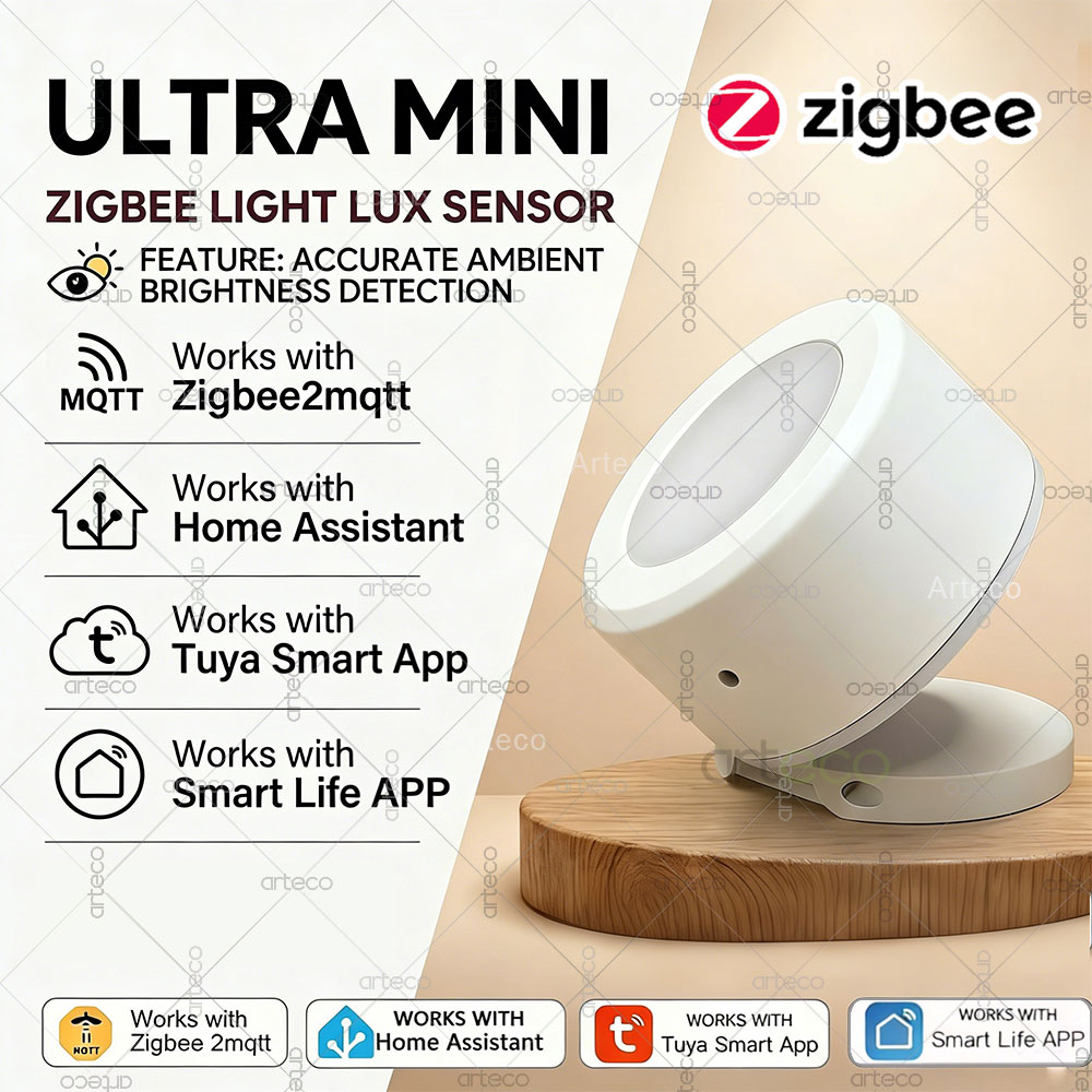 Ultra Mini Zigbee Light Sensor - đánh giá và giá Smart Home Miniature