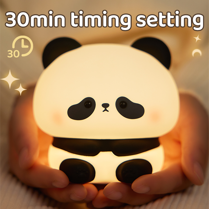 Panda LED Night Light Cute Sil - đánh giá và giá Smart Baby Night Light