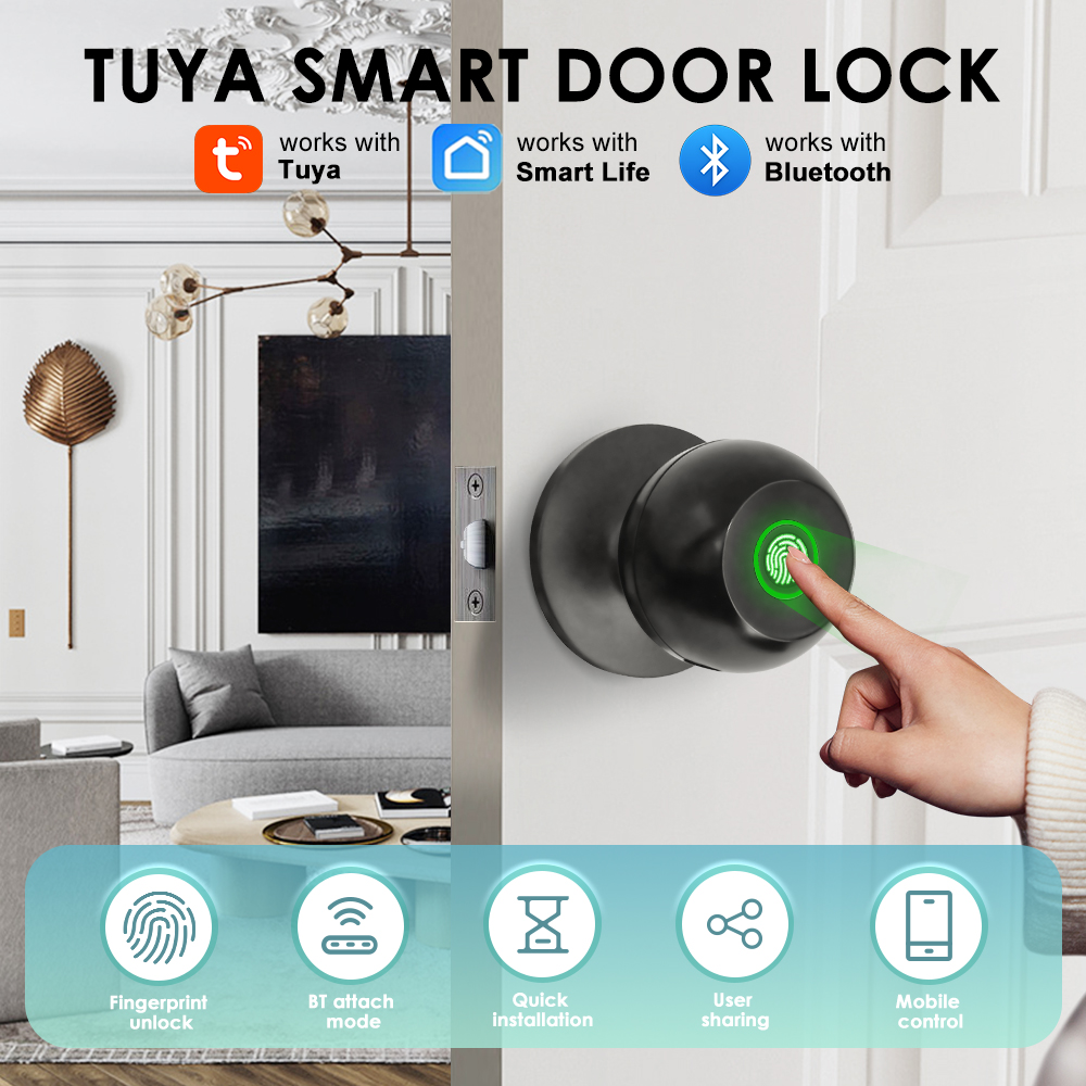 Tuya Electronic Door Lock Smar - đánh giá và giá Smart Home Technology