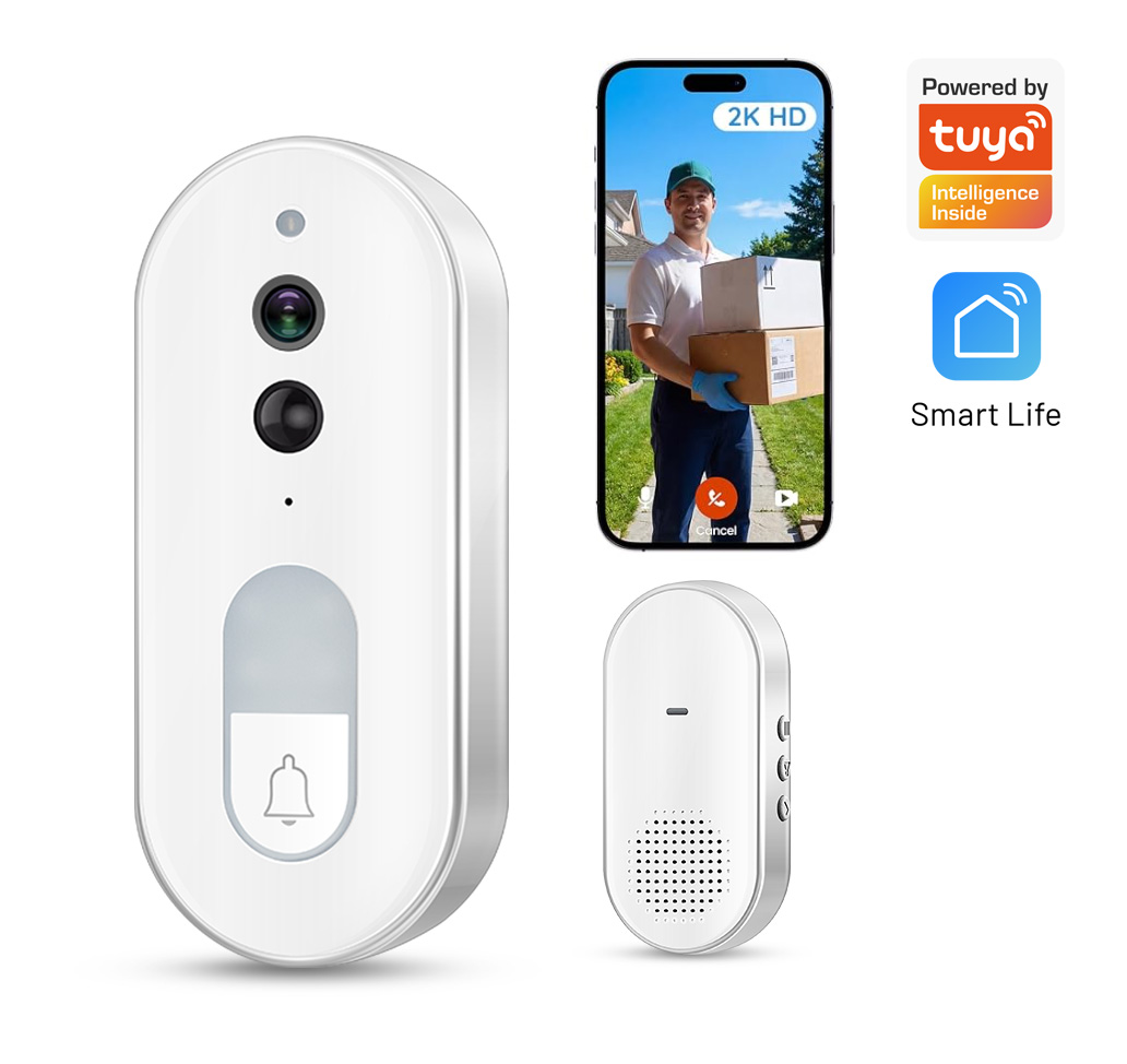 Tuya Smart Video Doorbell Wire - đánh giá và giá Smart Home Cctv Camera