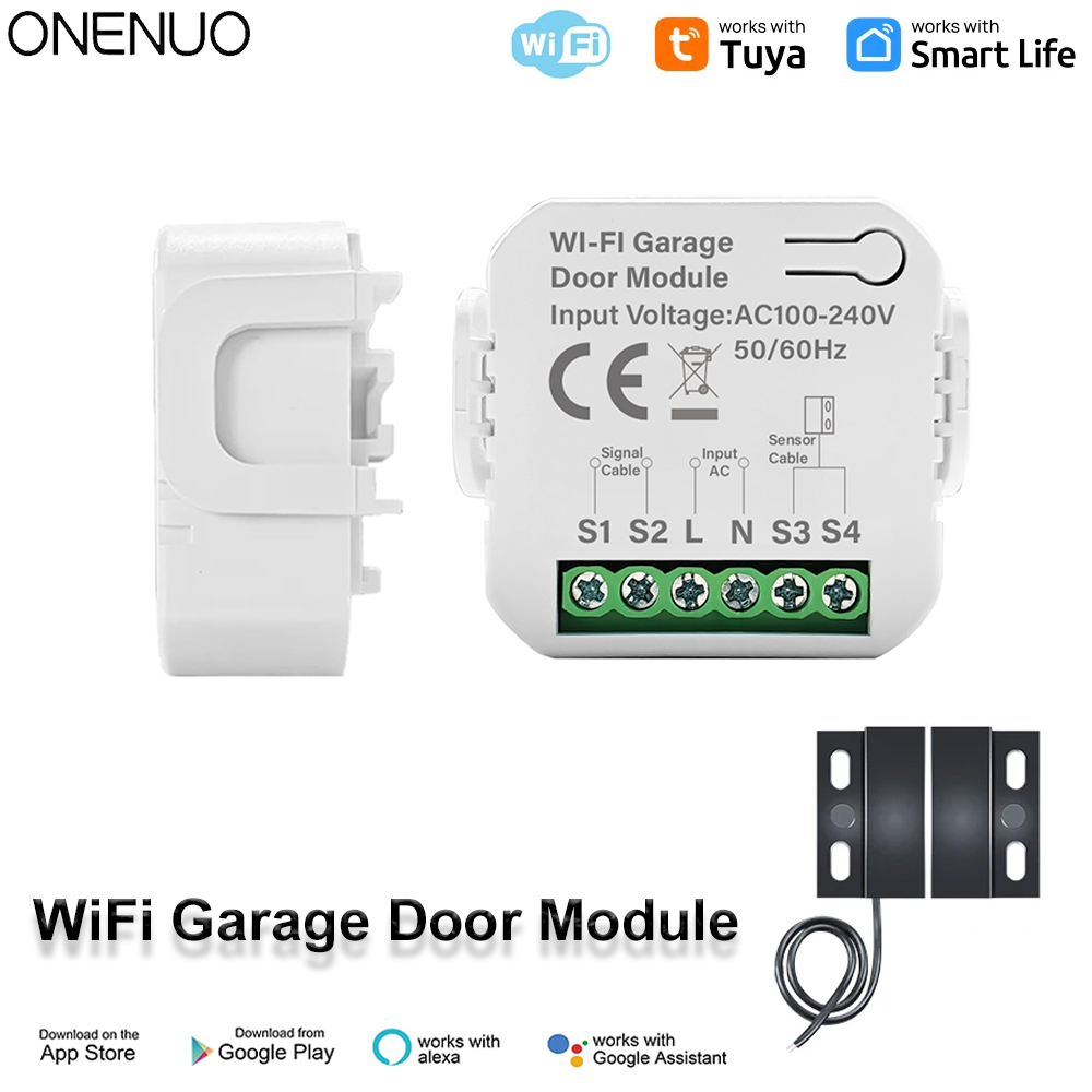 Smart Tuya WiFi Garage Door Sw - đánh giá và giá Smart Ir Remote Controller