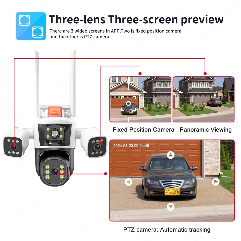 6K 12MP Outdoor WiFi Wireless  - đánh giá và giá Smart Home Cctv Camera