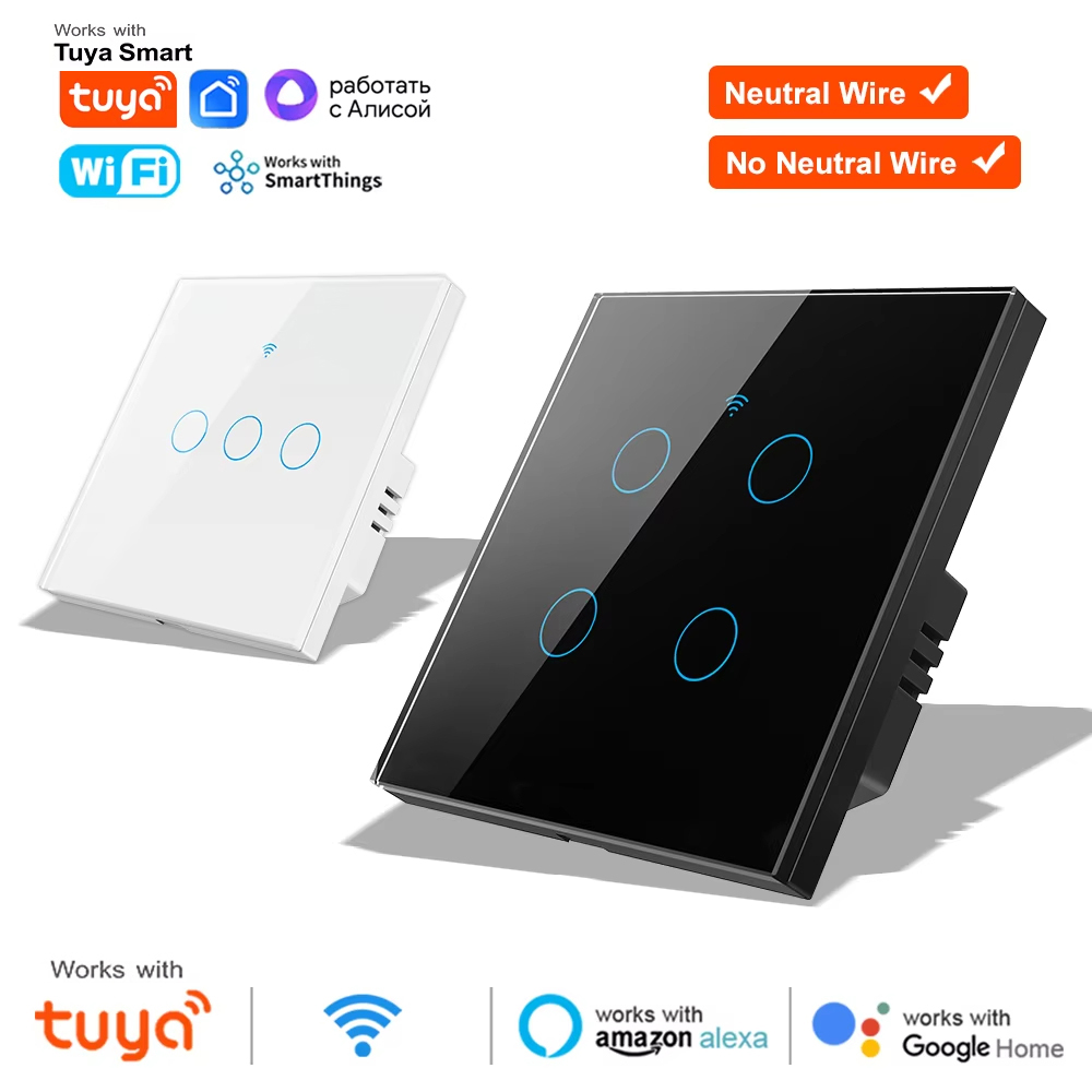 WiFi RF 433mhz Touch Wall Ligh - đánh giá và giá Smart Home Internet