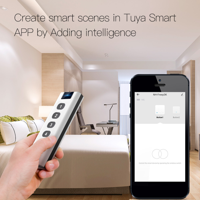 Tuya ZigBee Smart Scene Switch - đánh giá và giá Smart Home Hub Xiaomi