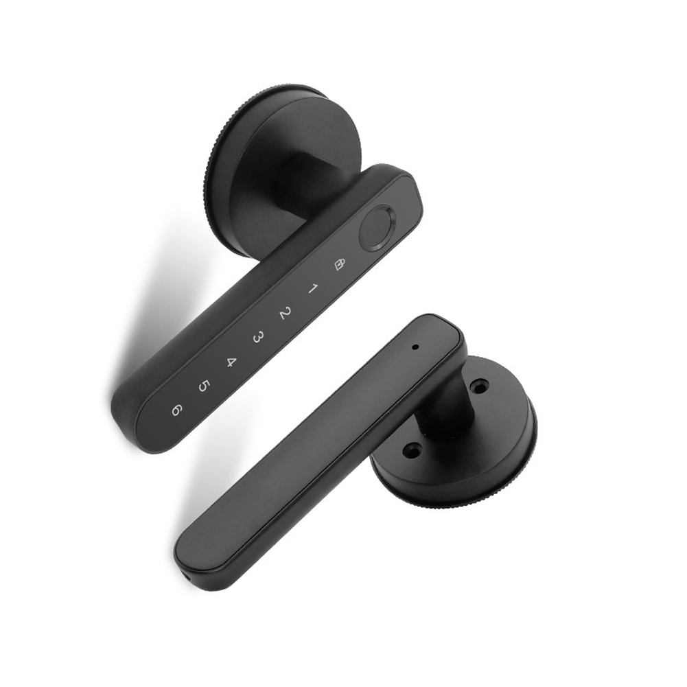Smart Handle Lock with Fingerp - đánh giá và giá Smart Home Design