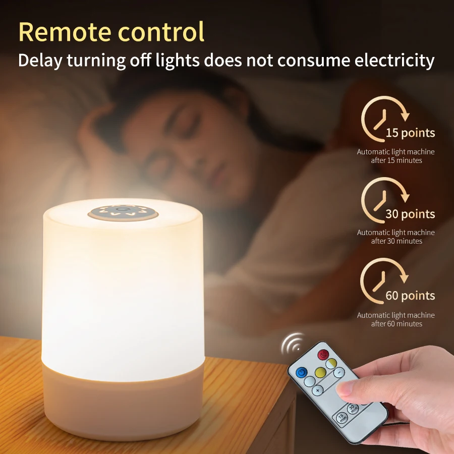Bedside LED Touch Night Lights - đánh giá và giá Smart Baby Night Light