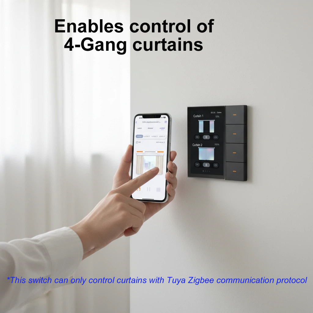 F3-pro Tuya Smart Panel ZigBee - đánh giá và giá Smart Home Technology
