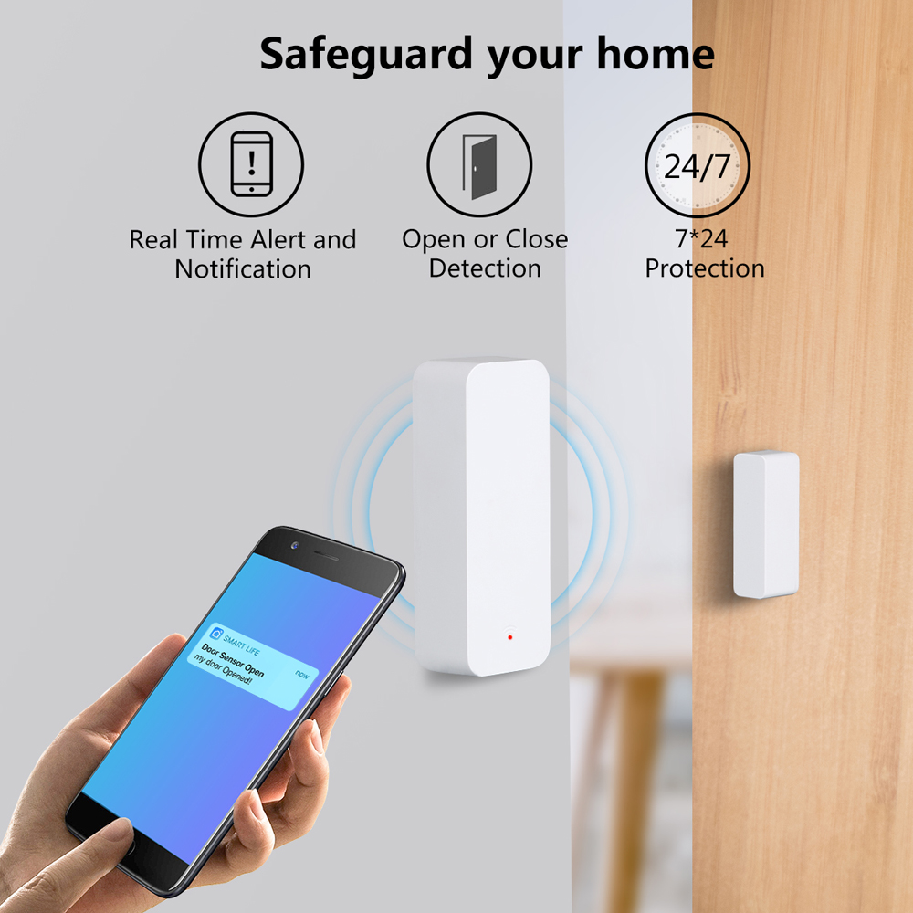 Tuya WiFi Zigbee Door Window S - đánh giá và giá Smart Home Internet
