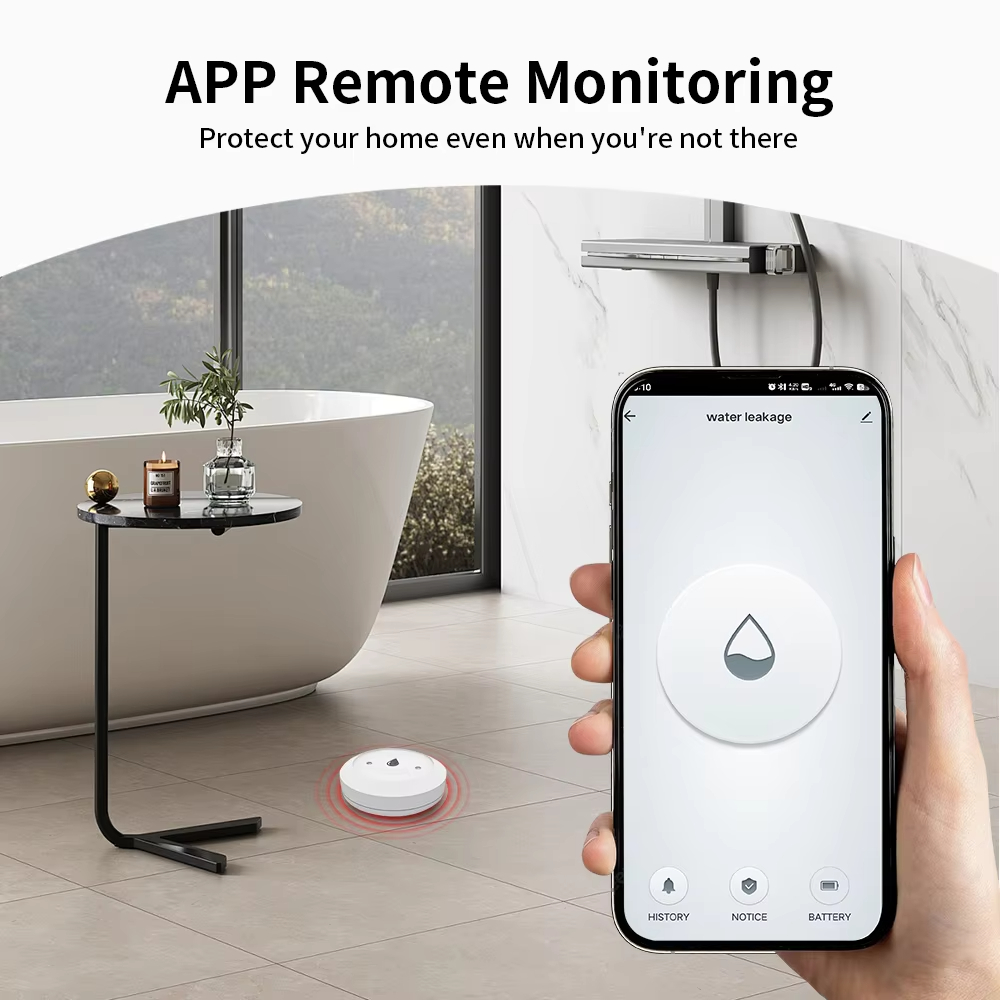 For Tuya Zigbee Smart Water Le - đánh giá và giá Smart Home Water Level Sensor