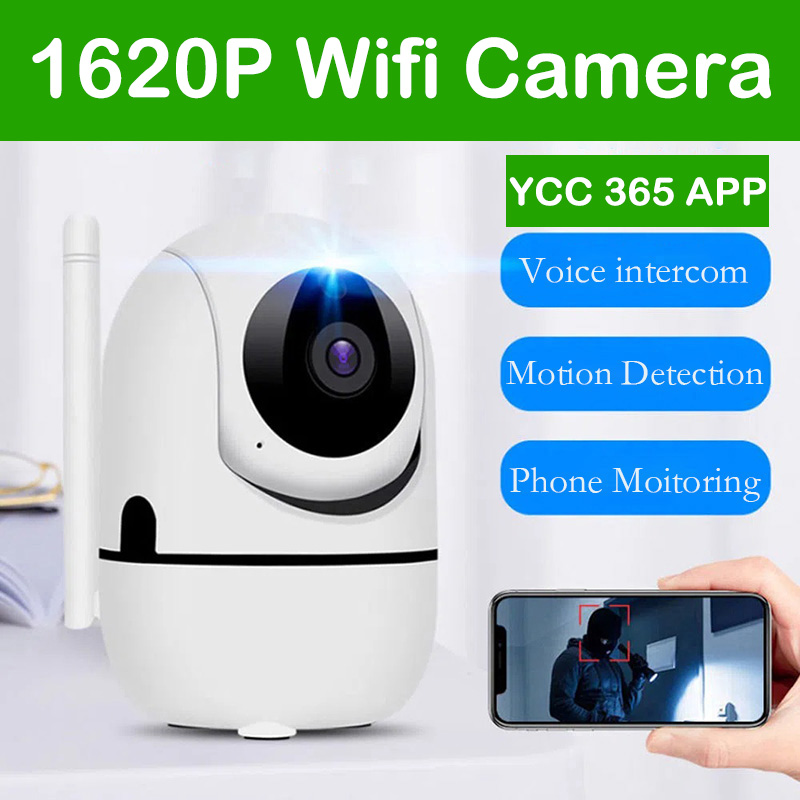 1620P Indoor IP Wifi Camera YC - đánh giá và giá Smart Home Cctv Camera