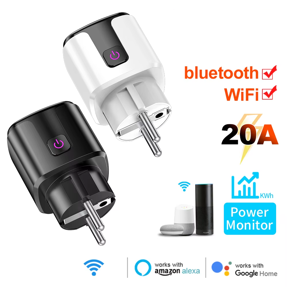 Smart 20A EU Plug WiFi+Bluetoo - đánh giá và giá Smart Home Technology