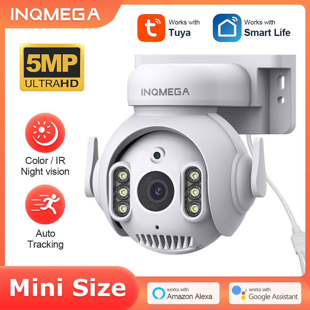 INQMEGA 5MP Wifi TUYA CAMERA T - đánh giá và giá Smart Home Cctv Camera