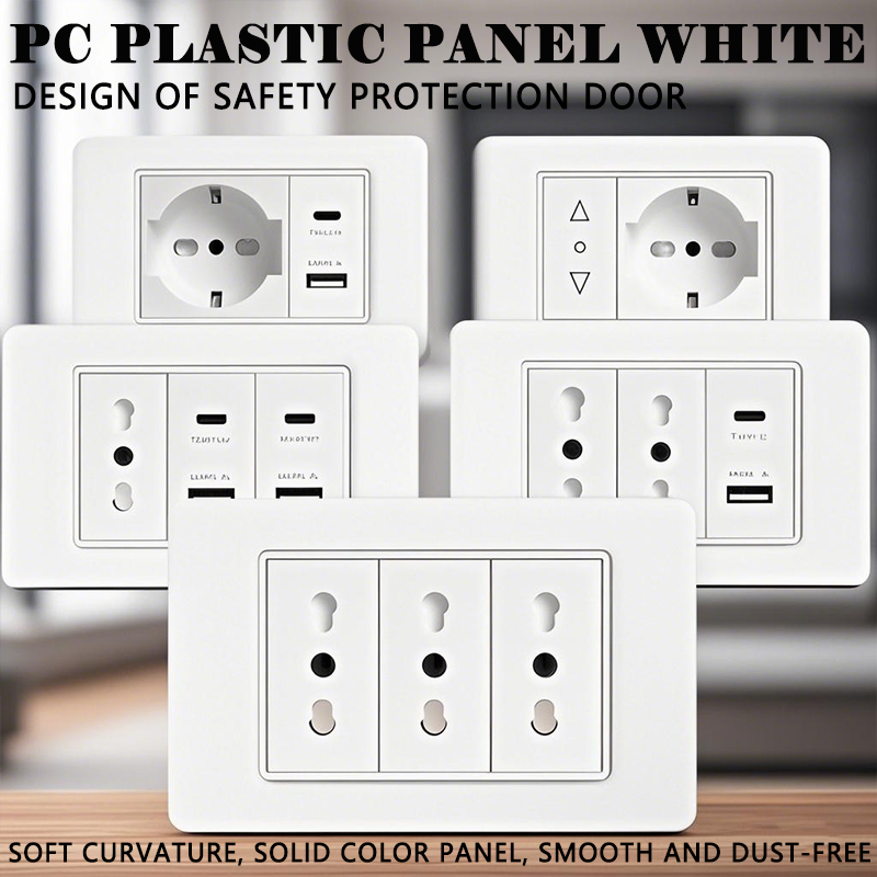 118 PC Plastic Panel Socket US - đánh giá và giá Smart Home Or Smart Home