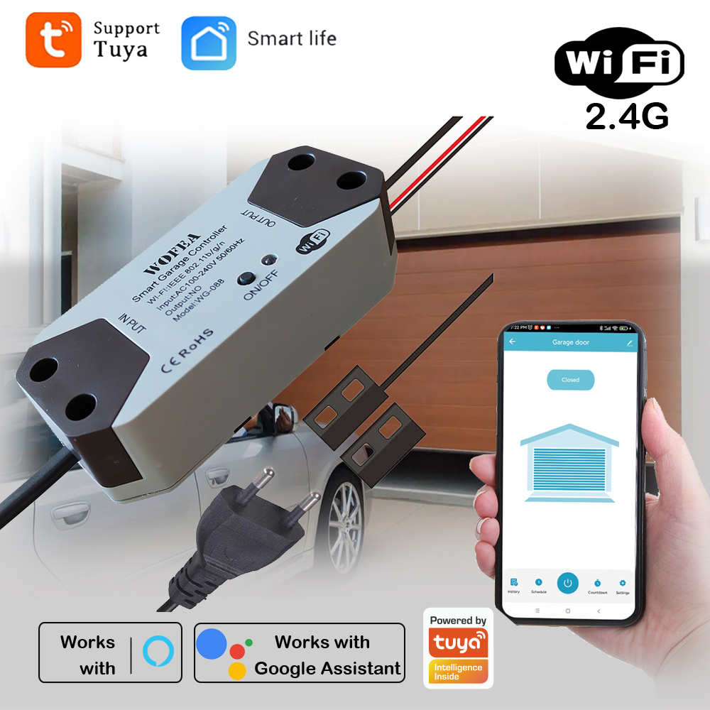 Smart Garage Door Opener Contr - đánh giá và giá Smart Home Technology