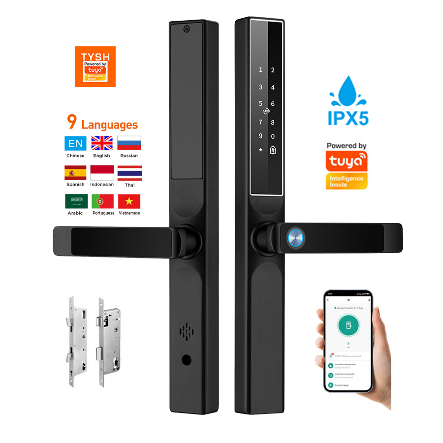 Tuya App Fingerprint Door Lock - đánh giá và giá Smart Home Technology