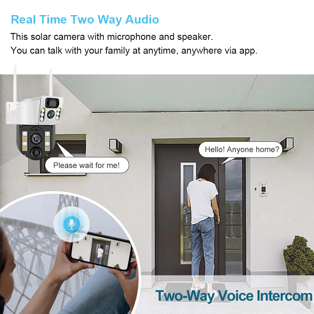 WiFi/4G Solar Camera IP CCTV S - đánh giá và giá Smart Home Cctv Camera