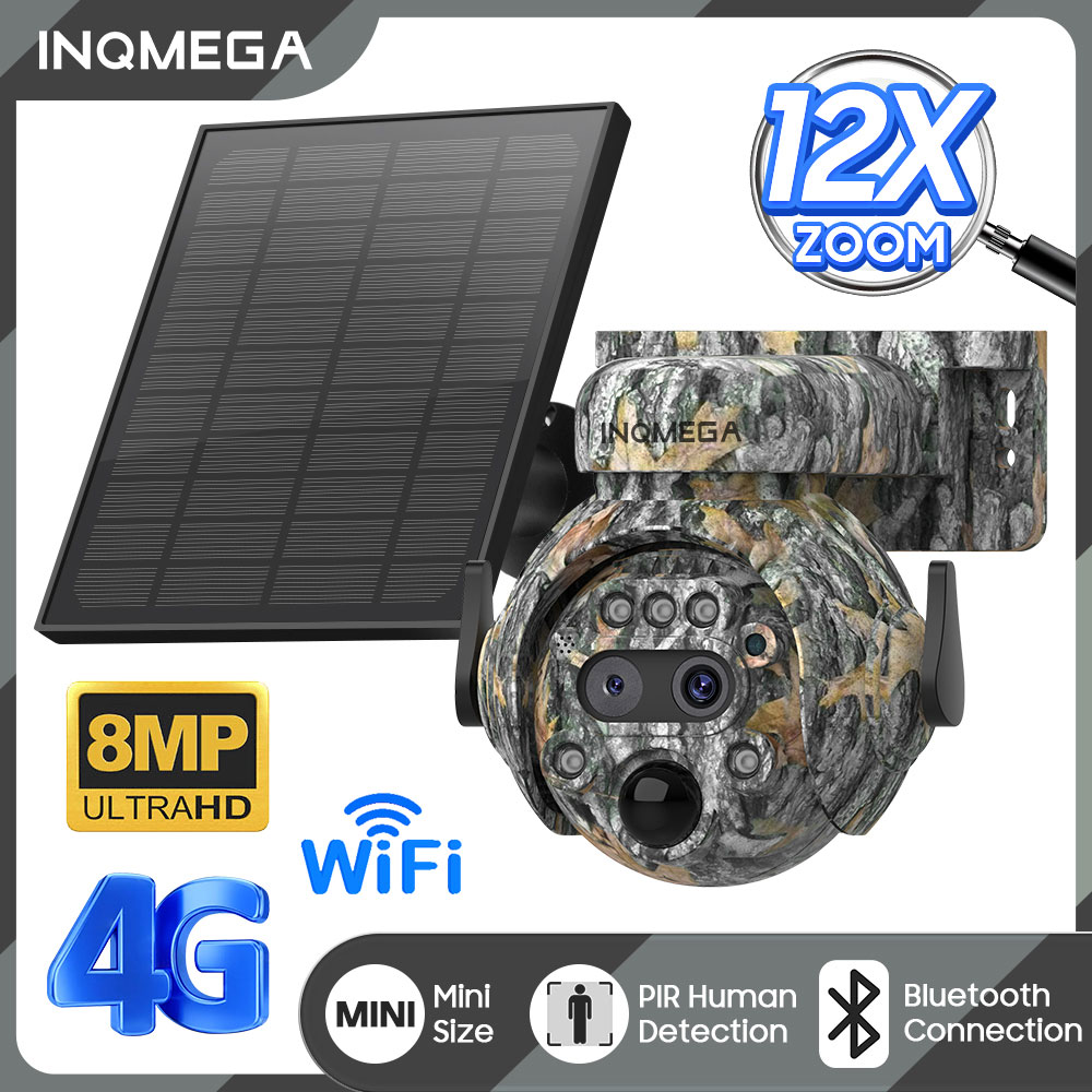INQMEGA 8MP Solar Powered Came - đánh giá và giá Smart Home Cctv
