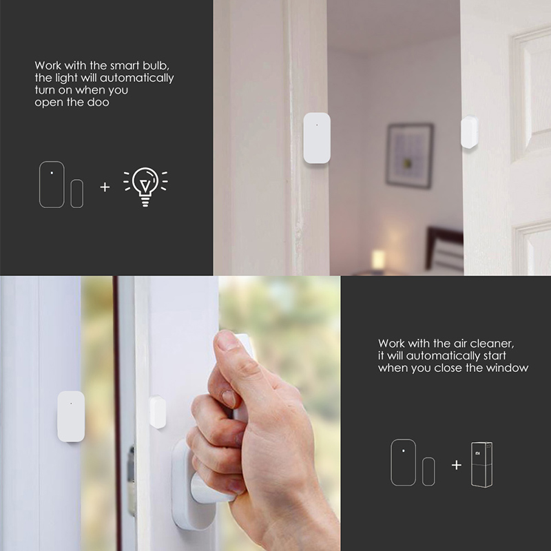 Aqara Door Window Sensor Zigbe - đánh giá và giá Smart Home Hub Xiaomi