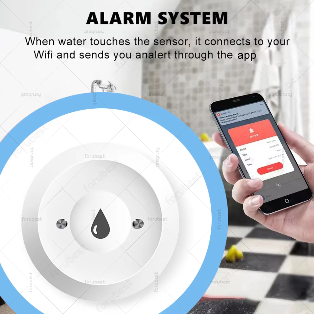 Smart Zigbee Water Leakage Sen - đánh giá và giá Smart Home Water Level Sensor