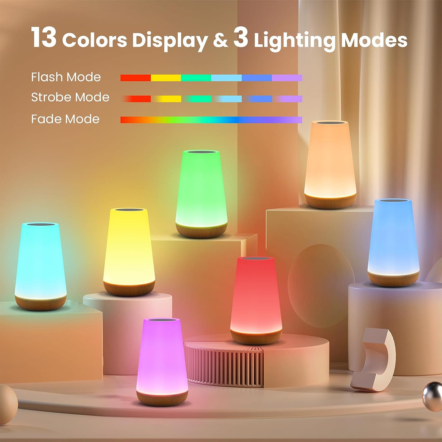 13 Color Changing Night Light  - đánh giá và giá Smart Baby Night Light