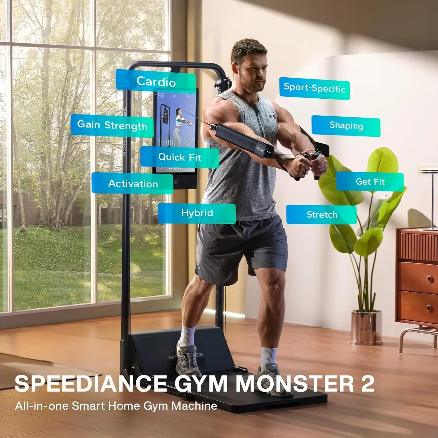 Gym Monster 2 Smart Home Gym A - đánh giá và giá Smart Home Wellness