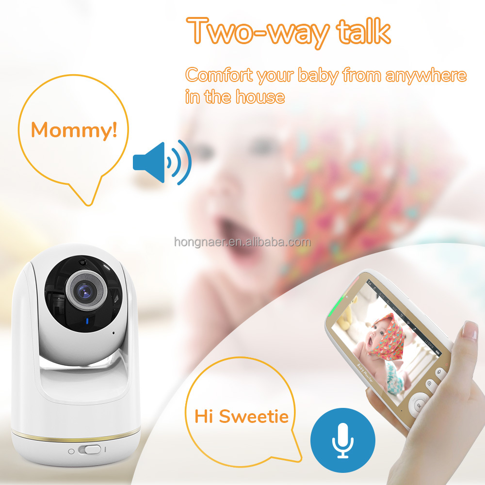 Hongnaer Home Audio Baby CCTV  - đánh giá và giá Smart Home Cctv Camera