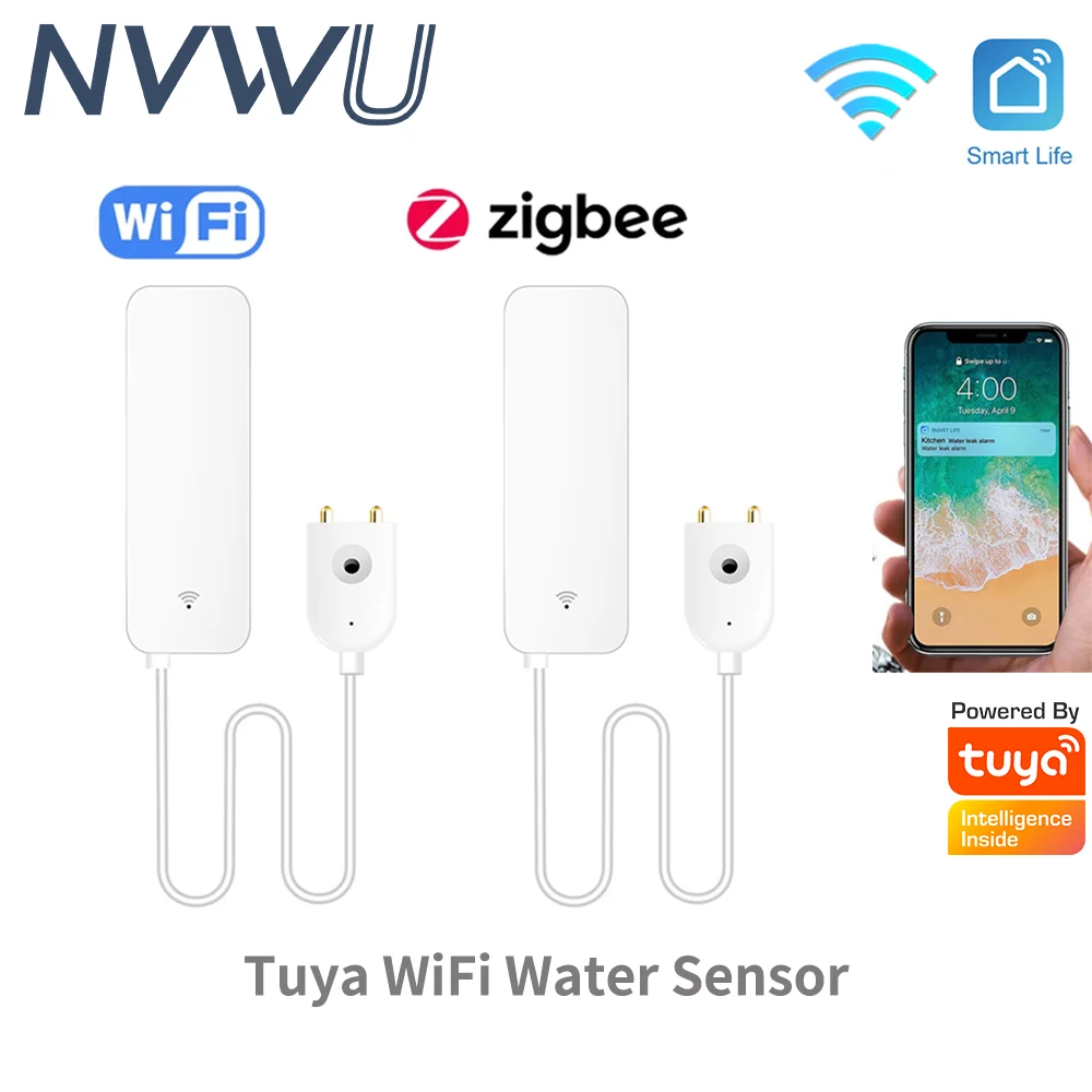 Tuya WiFi Zigbee Smart Water S - đánh giá và giá Smart Home Or Smart Home