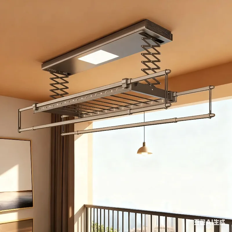 New electric hanger smart home - đánh giá và giá Smart Home Laundry