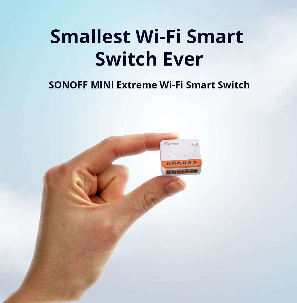Sonoff Mini R4 Extreme Wifi Sm - đánh giá và giá Smart Home Miniature