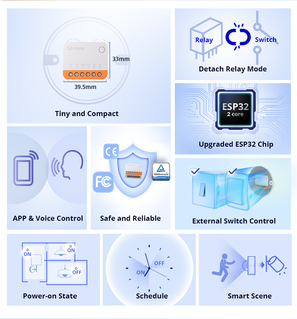 Sonoff Mini R4 Extreme Wifi Sm - đánh giá và giá Smart Home Miniature